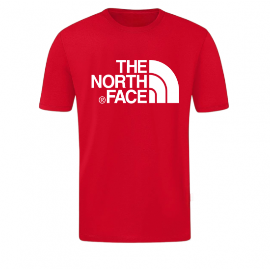 T-SHIRT 100% ΒΑΜΒΑΚΙ ΜΕ LOGO - ΚΟΚΚΙΝΟ- THE NORTH FACE ΜΕΓΑΛΟ T-SHIRT 100% ΒΑΜΒΑΚΙ ΜΕ LOGO - ΚΟΚΚΙΝΟ- THE NORTH FACE ΜΕΓΑΛΟ